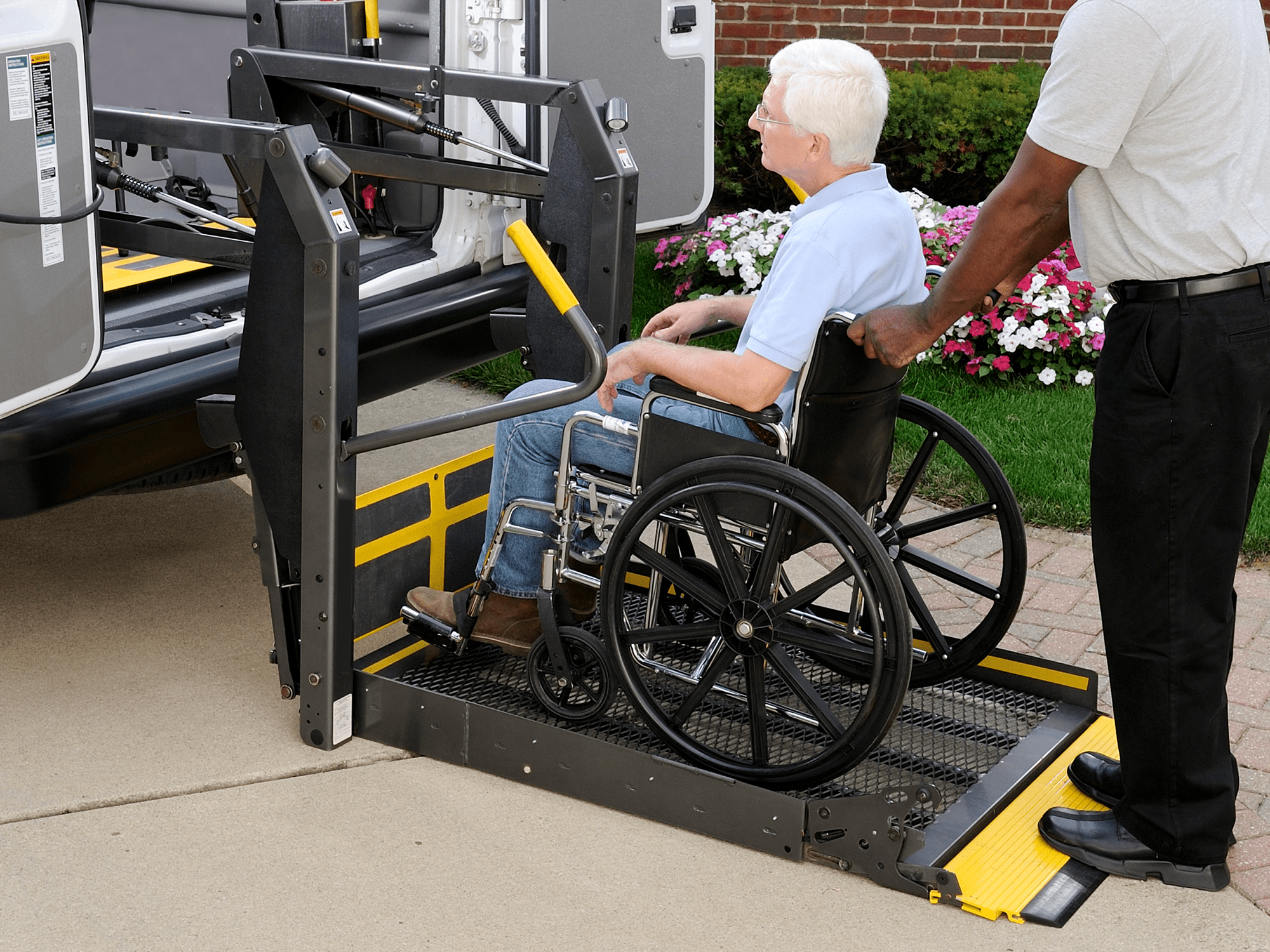 Accessible van for senior transportation
